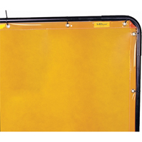 Rideau Lavashield, 68,5" x 68,5", Transparence &eacute;lev&eacute;, Jaune Pathway Supply LP