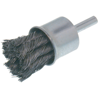 Economy Knot Wire End Brush, 3/4" Dia., 0.02 Wire Dia., 1/4" Shank Pathway Supply LP