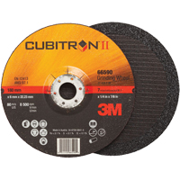 Cubitron II Depressed Centre Grinding Wheels, 4" x 1/4", 3/8" Arbor, Type 27 Pathway Supply LP