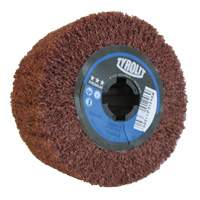 Pro-Line Surface Conditioning Drum, 4" Dia. x 2" W, 3/4" Arbor, Coarse Grit, Aluminum Oxide Pathway Supply LP