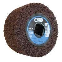 Pro-Line Surface Conditioning Drum, 4" Dia. x 2" W, 3/4" Arbor, Medium Grit, Aluminum Oxide Pathway Supply LP
