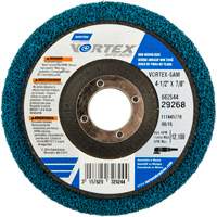 Meule non tiss&eacute;e Vortex, 4-1/2" dia. x 1/2" la, Arbre 7/8", Oxyde d'aluminium Pathway Supply LP