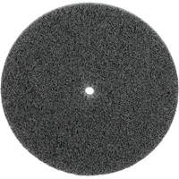 Meule unitaris&eacute;e EXL Scotch-Brite, 5" x 1/4", Arbre de 1/4", Grain de Fin, Carbure de silicium Pathway Supply LP
