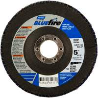 Disque &agrave; lamelles BlueFire, 5" x 7/8", Type 29, Grain 36, Alumine de zirconium Pathway Supply LP