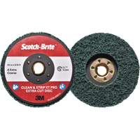 Scotch-Brite Clean & Strip XT Pro Extra Cut Disc, 4-1/2" Dia., Extra Coarse Grit, Aluminum Oxide Pathway Supply LP