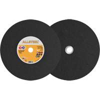Meule pour scie &agrave; tronçonner AllSteel, 12" x 1/8", Arbre de 25/32", Type 1, Oxyde d'aluminium, 6300 Tr/min Pathway Supply LP