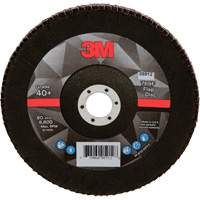 Disque &agrave; lamelles &agrave; changement rapide 769F, 7" x 7/8", Type 29, Grain 40+, Oxyde d'aluminium/C&eacute;ramique Pathway Supply LP