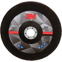 Disque &agrave; lamelles &agrave; changement rapide 769F, 7" x 5/8"-11, Type 27, Grain 40+, Oxyde d'aluminium/C&eacute;ramique Pathway Supply LP