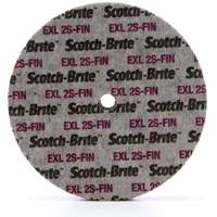Scotch-Brite EXL Unitized Wheel, 6" x 1/4", 1/4" Arbor, Fine Grit, Silicon Carbide Pathway Supply LP