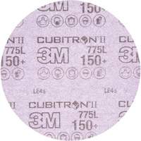 Cubitron II Hookit 775L Series Film Sanding Disc, 6" Dia., 150+ Grit, Ceramic, 3 mils Pathway Supply LP