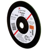 Green Corps Depressed Centre Wheel, 7" x 1/8", 7/8" Arbor, Ceramic, Type 27 Pathway Supply LP