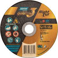 Quantum3 RightCut Cut-Off Wheel, 6" x 1/16", 7/8" Arbor, Type 01/41, Aluminum Oxide, 10185 RPM Pathway Supply LP