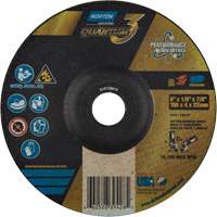 Quantum3 Grinding & Cutting Wheel, 6" x 1/8", 7/8" Arbor, Type 27, 24 Grit, Ceramic Alumina Pathway Supply LP
