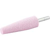 Vitrified Bond Mounted Point, A1, Aluminum Oxide, 3/4" Dia., 2-1/2" L, 80 Grit Pathway Supply LP