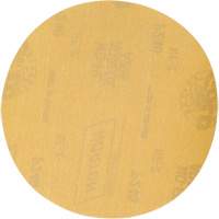 Disque de ponçage en papier H&L Gold Reserve A296 avec trous d'aspiration, dia 6", Grain 240, Oxyde d'aluminium, Poids C Pathway Supply LP