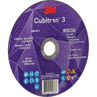 Cubitron 3 Cut-Off Wheel, 6" x 0.045", Type T27, Ceramic, 10200 RPM Pathway Supply LP