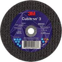 Meule &agrave; tronçonner Cubitron 3, 4" x 0,035", Arbre de 3/8", Type T1, C&eacute;ramique, 21000 Tr/min Pathway Supply LP