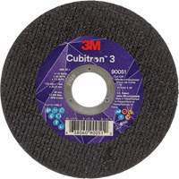 Meule &agrave; tronçonner Cubitron 3, 4-1/2" x 0,04", Arbre de 7/8", Type T1, C&eacute;ramique, 13 300 Tr/min Pathway Supply LP