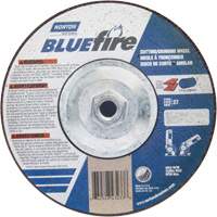 BlueFire Grinding & Cutting Wheel, 7" x 1/8", 5/8"-11 Arbor, Type 27, Zirconia Alumina Pathway Supply LP
