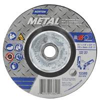 Metal Grinding & Cutting Wheel, 4-1/2" x 1/8", 5/8"-11 Arbor, Type 27, Aluminum Oxide Pathway Supply LP