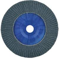 Disque &agrave; lamelles &agrave; garnissage rapide BueFire, 7" x 7/8", Type 27, Grain 40, Alumine de zirconium Pathway Supply LP
