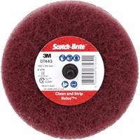 Scotch-Brite Roloc Plus General Purpose Scuffing Wheel, 4" Dia. Pathway Supply LP