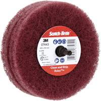 Scotch-Brite Roloc Plus General Purpose Scuffing Wheel, 4" Dia. Pathway Supply LP