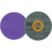 Disque en fibre Roloc Cubitron 3, 3" dia., Grain 60+, C&eacute;ramique Pathway Supply LP