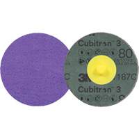 Disque en fibre Roloc Cubitron 3, 2" dia., Grain 80+, C&eacute;ramique Pathway Supply LP