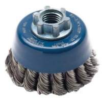 Brosse-boisseau &agrave; fils nou&eacute;s, 2-3/4" dia. x 5/8"-11 arbre Pathway Supply LP