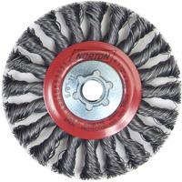 Roue compl&egrave;te de c&acirc;ble de torsion, Dia. 4", Fils 0,02", Arbre 5/8"-11, Acier Pathway Supply LP