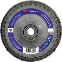Cubitron 3 Flat Flap Disc with Quick Change 1169F, 4-1/2" x 5/8"-11, Type T27, 60+ Grit, Ceramic Pathway Supply LP