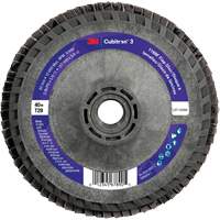 Cubitron 3 Conical  Flap Disc with Quick Change 1169F, 5" x 5/8"-11, Type T29, 40+ Grit, Ceramic Pathway Supply LP