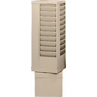 Pr&eacute;sentoirs, Rotatif, 44 fentes, Acier, 14-1/8" la x 14-1/8" p x 48-1/2" h Pathway Supply LP