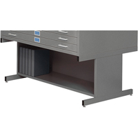 High Base for Steel Plan File Cabinet Pathway Supply LP