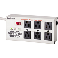 Isobar&reg; Premium Surge Suppressors, 6 Outlets, 2850 J, 1440 W, 6' Cord Pathway Supply LP