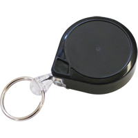 Retractable Mini-Bak&reg; Key Rings, Plastic, 36" Cable, Belt Clip Attachment Pathway Supply LP