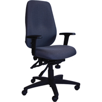 Cierra Petite Series Ergonomic Chairs, Fabric, Grey, 300 lbs. Capacity Pathway Supply LP