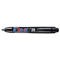 Marqueur permanent Dura-Ink no 20, Noir, Pointe Fin Pathway Supply LP
