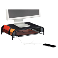 Organisateur de bureau avec alimentation USB Onyx Pathway Supply LP