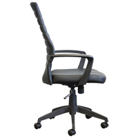 Activ A-128 Office Chair, Polyurethane, Black, 275 lbs. Capacity Pathway Supply LP