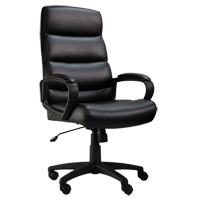 Activ Series A-601 Office Chair, Polyurethane, Black, 275 lbs. Capacity Pathway Supply LP
