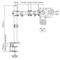 ActivErgo  Monitor Arm Pathway Supply LP