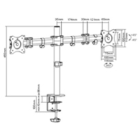 ActivErgo Dual Monitor Arm Pathway Supply LP