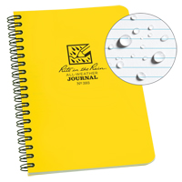 Side-Spiral Notebook, Soft Cover, Yellow, 64 Pages, 4-5/8" W x 7" L Pathway Supply LP