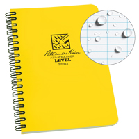 Side-Spiral Notebook, Soft Cover, Yellow, 64 Pages, 4-5/8" W x 7" L Pathway Supply LP
