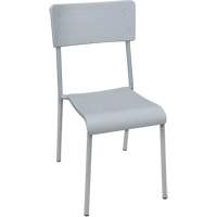 Chaises empilables Ventura, Polypropyl&egrave;ne, Hauteur 36", Capacit&eacute; 300 lb, Gris Pathway Supply LP