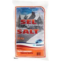 Ice Melting Salt, 44.1 lbs. (20 kg), Bag, -10°C (14°F) Pathway Supply LP
