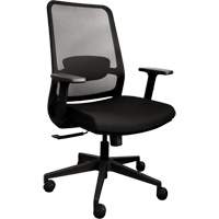Activ Series Synchro-Tilt Office Chair, Fabric/Mesh, Black, 275 lbs. Capacity Pathway Supply LP
