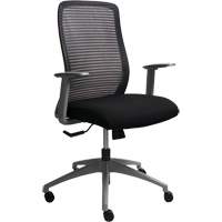 Era Series Adjustable Office Chair, Fabric/Mesh, Black, 275 lbs. Capacity Pathway Supply LP